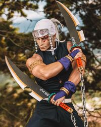 コスプレイヤー・TARYN、「鬼滅の刃」宇髄天元の再現ショットに称賛続々「すごすぎる！」「So perfect」