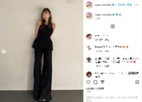 てんちむ、スタイル抜群な黒ドレス姿にファン称賛「可愛いが渋滞してる」「幸せの時間をありがとう」