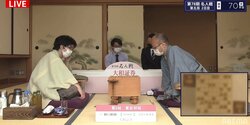 渡辺明二冠、昼食前に1時間34分の長考 豊島将之名人と持ち時間も拮抗／将棋・名人戦七番勝負