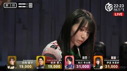 なんでツモっちゃうんだよ！リーチ直後、人気女流にツモ負ける被害者続出 呆然の表情に「なんてーこったい！！」／麻雀・Mリーグ