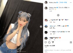 「リアルセーラームーンすぎる」「私の思考回路がショート寸前」宮脇咲良の“青髪＆お団子ツイン”姿にファン悶絶