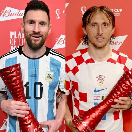 35歳のメッシと37歳のモドリッチ――。偉大なるバロンドール受賞者の