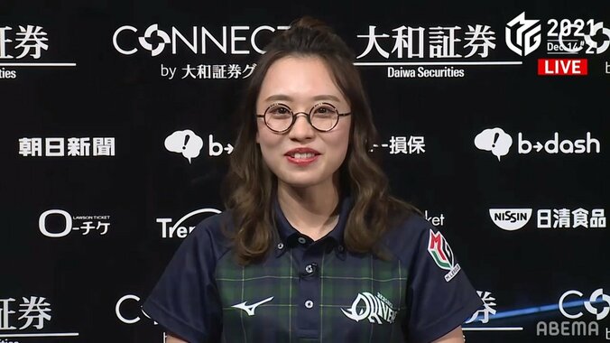 小さなまる子がビッグな仕事 丸山奏子が6万点超の大トップ「成長したかな」と花まる笑顔／麻雀・Mリーグ 1枚目