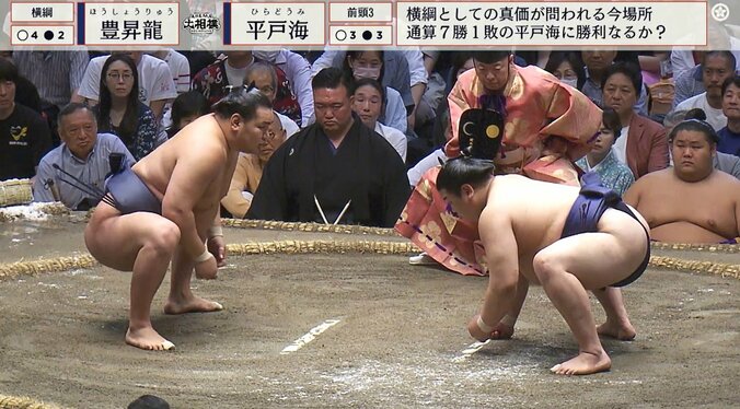 向正面に上地雄輔の姿