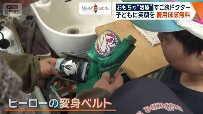 ヒーローの変身ベルト