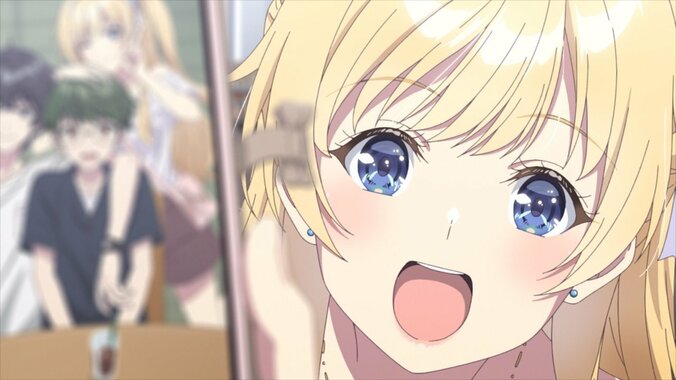 [Photos/Images] If You Lose, You Answer Questions!? Haru (CV. Rumi Ōkubo) Challenges Saku to a 1-on-1! Anime 