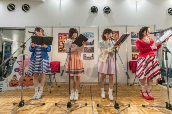 人気声優・水瀬いのり、小澤亜李、Ｍ・Ａ・Ｏ、高橋李依が朗読劇を披露　アニメ『がっこうぐらし！』ハロウィンイベント 3枚目