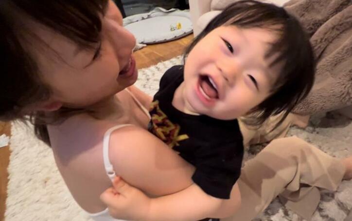  あいのり・桃の夫、長男が気付いてしまった妻のこと「可愛すぎる」「癒された」の声 