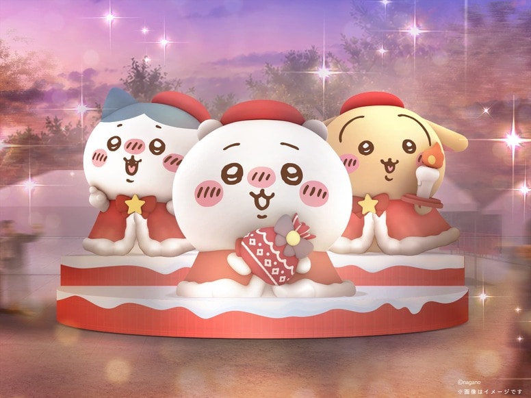 "I Want to See the Tree with Hachiware" "Ah! We Have to Go": Chiikawa Christmas Market Announced, Fans Share Excitement on Social Media