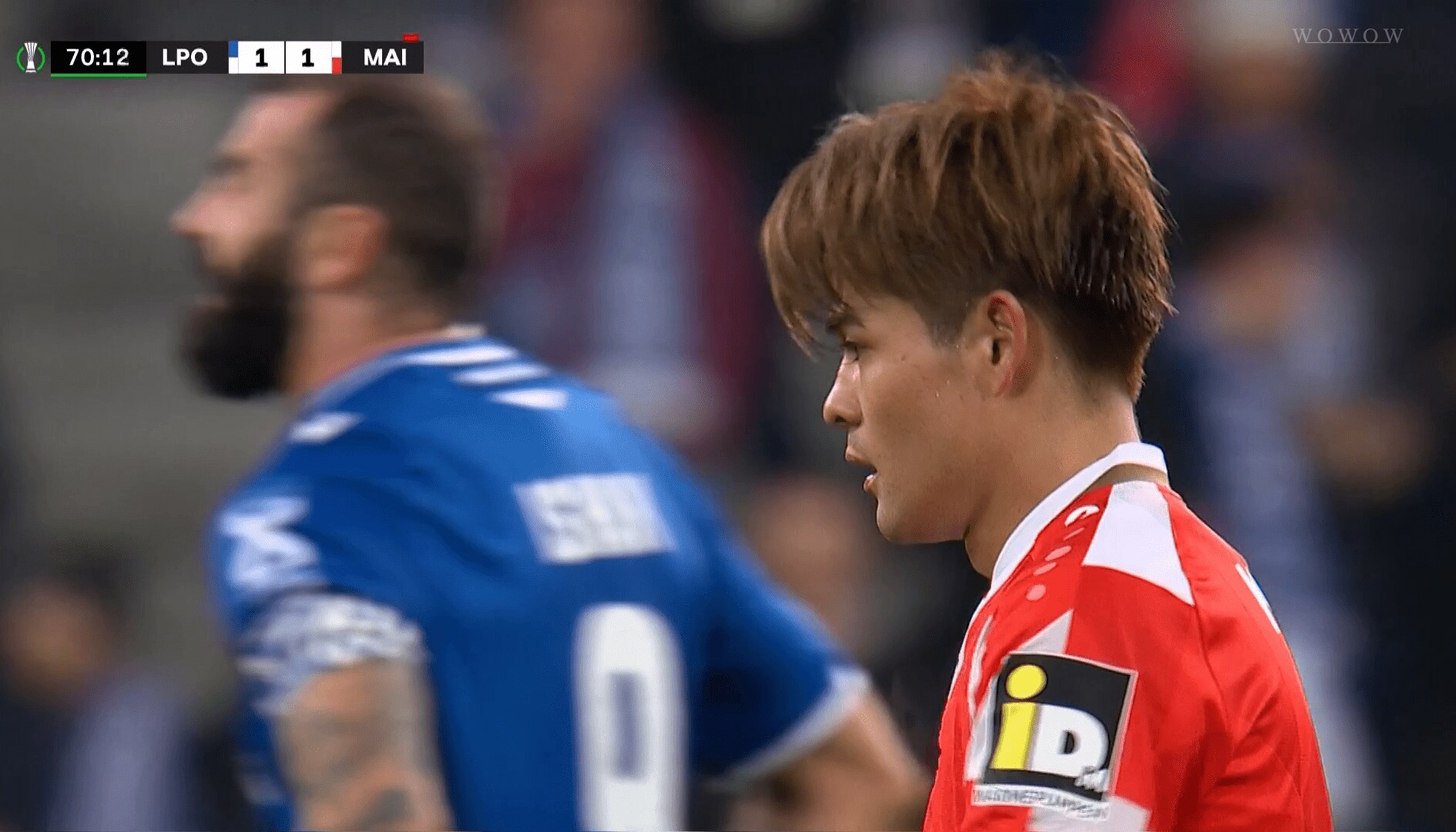 圧巻ドリブルを見せた佐野海舟