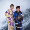 元乃木坂46川後陽菜、コシノジュンコ・DJ KOOとの2ショット公開「個性が素敵なお三方！」