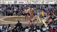 【映像】正代の強い相撲に元若乃花が閉口→笑顔