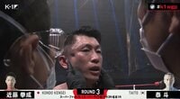 右頬骨陥没の衝撃TKO決着に「へこんでる…」視聴者騒然 病院直行も大事には至らず 【ABEMA 格闘TIMES】