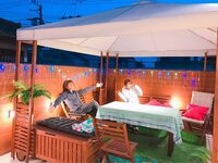 杉浦太陽『出来た!ガゼボバルコニー!』