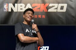 八村塁「僕そのものです」　『NBA 2K20』自身のゲームキャラに感動