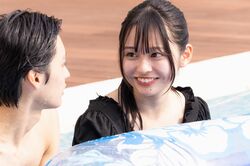 影山優佳似の高3女子、プールデートで二コラモデルの超イケメン男子から「俺はずっと変わらない」猛アピールされ大照れ『今日好き』卒業編第2話