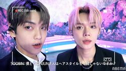 『Mステ』収録に臨むTOMORROW X TOGETHER、手持ちカメラで無邪気動画を撮り合い！