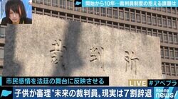 「やりたくない」が8割、高まる「破棄率」…10年目の裁判員制度、導入の趣旨を活かすためには?
