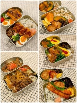 渡辺満里奈、5日分の手作り弁当を披露「最後の1週間くらい撮ってみようかなと」息子からのメッセージも