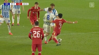 容赦ない！遠藤航“足踏みタックル”を食らわせてイエローカード！約1か月ぶり先発も途中交代で「もう少し出場機会欲しい」