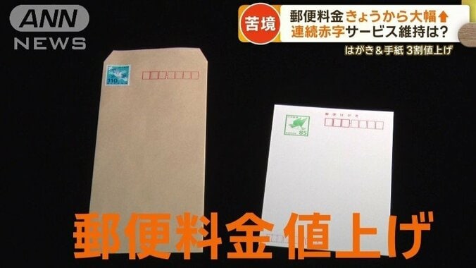 10月1日から郵便料金が値上げ