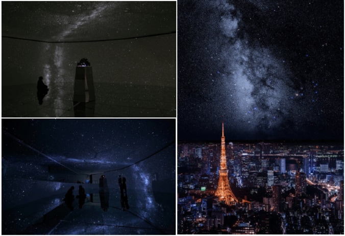 「MEGASTAR」による「星空シアター」展示イメージ（写真提供：大平技研）