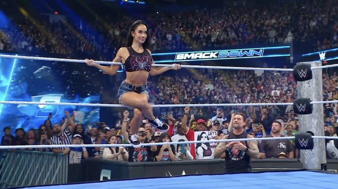 約10年ぶりに復帰したAJリー