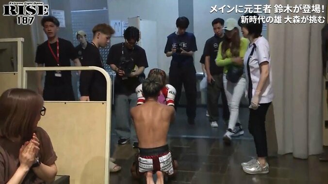 試合後にもドラマが