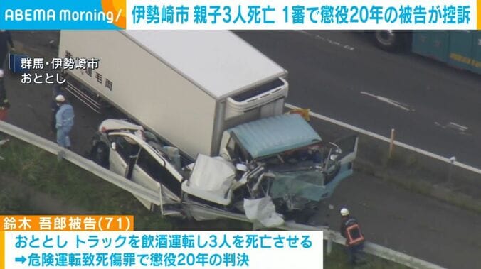 潰れている車
