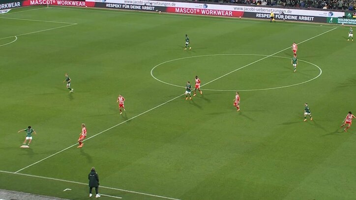 【映像】オフサイドスレスレの圧巻ロングパス