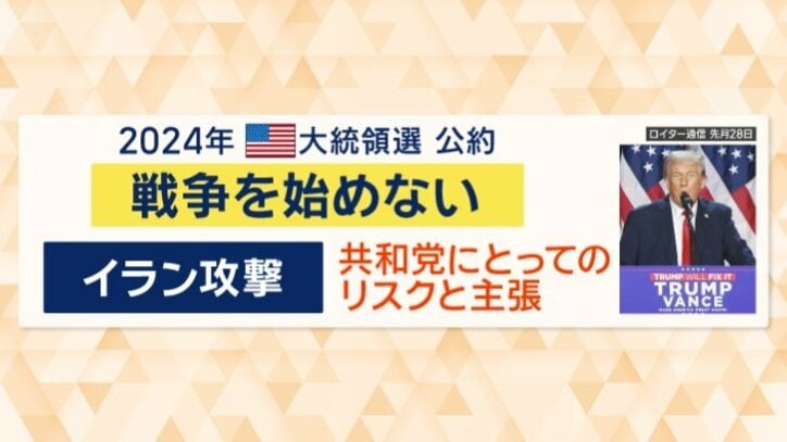 公約に「戦争を始めない」と掲げていた