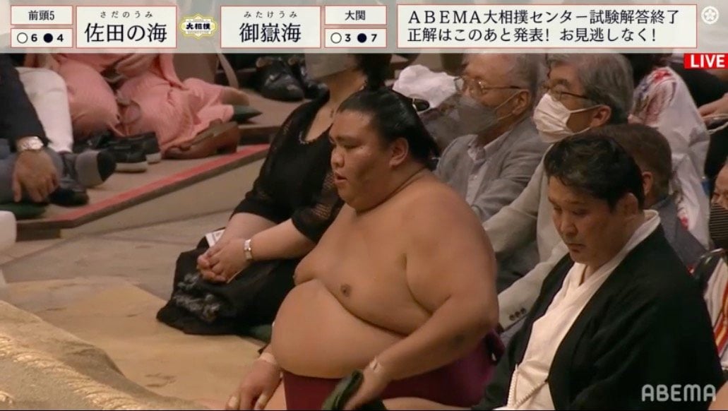 御嶽海、在位4場所目での大関陥落決定…館内騒然 大関・正代は泥沼の9 