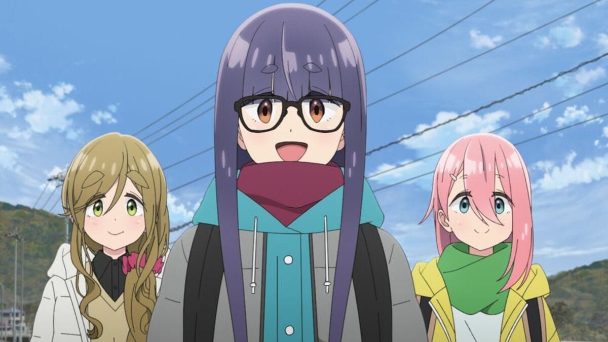 アニメ「ゆるキャン△ SEASON3」第2話、なでしこたちがゾンビ化