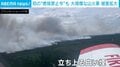 初の”燃焼禁止令”も…大規模な山火事で激しく上がる炎 80平方キロメートル焼失 米ジョージア州