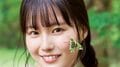 撮影中に遭遇した虫とのカットも 女優・片田陽依にしか作れない“虫づくし”グラビア 『ヤンジャン』初登場