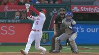 【映像】大谷の豪快スイングにスタジアム騒然