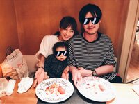 安田美沙子『家族でお祝い。。』