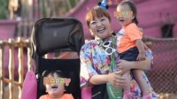柳原可奈子(38) 脳性まひの4歳長女らと初ディズニーシー! 新エリア「ファンタジースプリングス」満喫