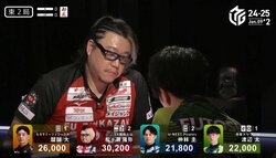 荒い息遣い、迫力満点の超ヘビー級パンチ！巨漢雀士が繰り出したダマテン親跳満に視聴者も騒然「きたきたー！」「どかん！」／麻雀・Mリーグ