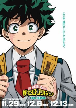 Epilogue Visual [Izuku Midoriya] Unveiled! Anime "My Hero Academia FINAL SEASON" Episode 9 Preview Cuts & Synopsis Released