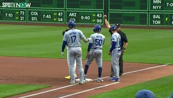 大谷翔平の打球でベッツが“バグった”珍しい瞬間 カメラが捉えた一コマに「これはレア」「何だかかわいい」ファン注目