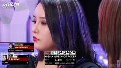 海外で活躍するトッププロも「僕なら降りる」難所だが…“レッドゾーン”に踏み込むベガス女子の驚愕プレーに視聴者熱狂／ポーカー・AQOP