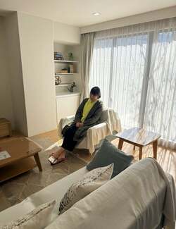  北斗晶、撮影の合間に撮られた自身の姿を公開「気持ちいいものです」 