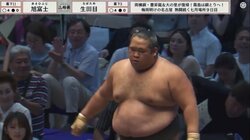 “史上最強の新弟子”がついに敗北 関取経験者の“強烈な一撃”にたまらずぐらり「音がヤバい」「ラリアットやめろ」カメラが捉えた衝撃決着