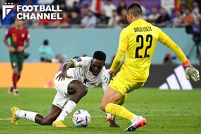 C・ロナウドも焦った！忍び寄るガーナ代表FWは、獲物を狙うハンターのごとく