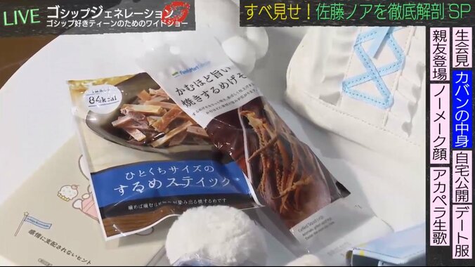 佐藤ノア、カバンの中身大公開　食べるおやつは酒飲み予備軍「ケーキより砂肝」 4枚目