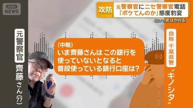 具体的な銀行口座の内容に