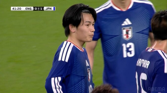 イングランドと互角に戦った上田綺世