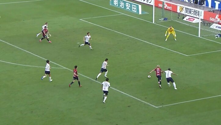 【映像】神業ラインブレイク＆魂のラストパス