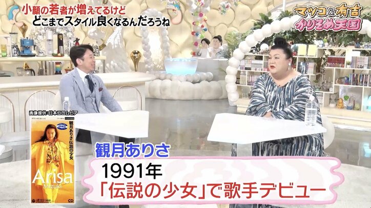 【写真・画像】マツコ＆有吉、“スタイルがスゴすぎる芸能人”で共通見解「宇宙人レベルの顔の小ささ」　2枚目